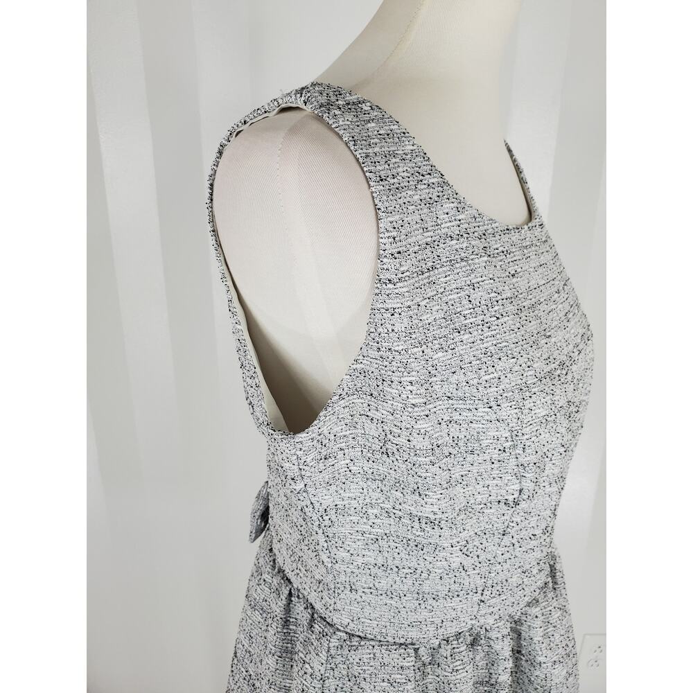 ATMOSPHERE Women's Gray Sleeveless Fit & Flare Dress Sz 8 - Picture 6 of 11